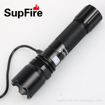 Flashlights camping portable XPE LED practical waterproof USB torch light A10